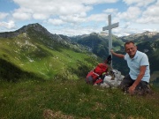 01 In vetta al Pizzo Badile (2044 m.)